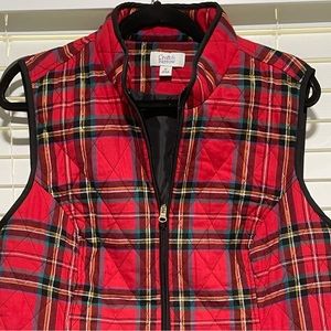 Croft & Barrow quilted vest. Excellent condition. XL